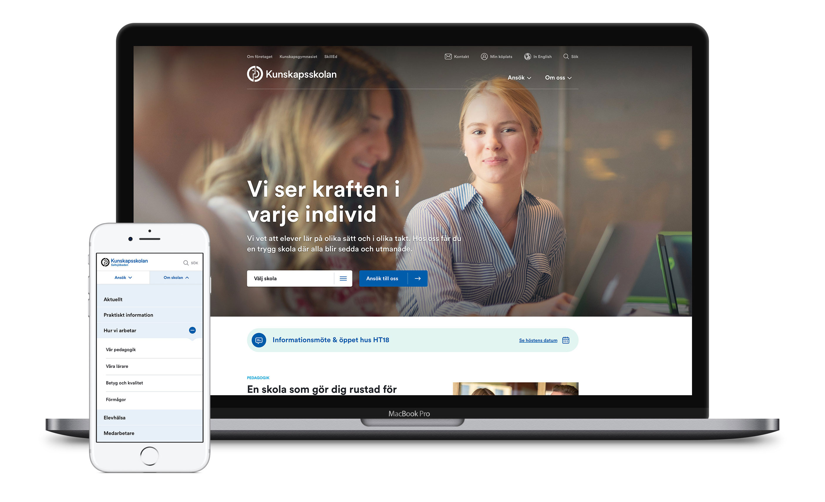 UX & Design samt webb för Kunskapsskolan från digitalbyrån Limetta UX & Design samt webb för Kunskapsskolan från digitalbyrån Limetta
