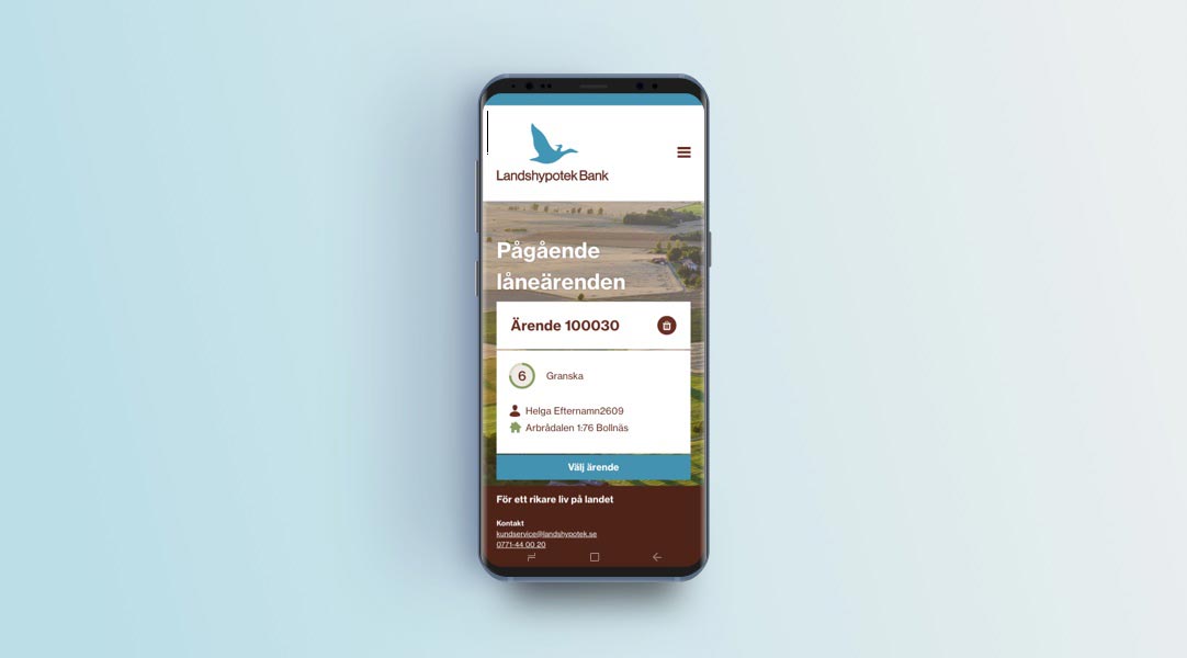 Digitalisering av Landshypoteks verksamhetslån - låneansökan mobil - Limetta Digitalbyrå Digitalisering av Landshypoteks verksamhetslån - låneansökan mobil - Limetta Digitalbyrå