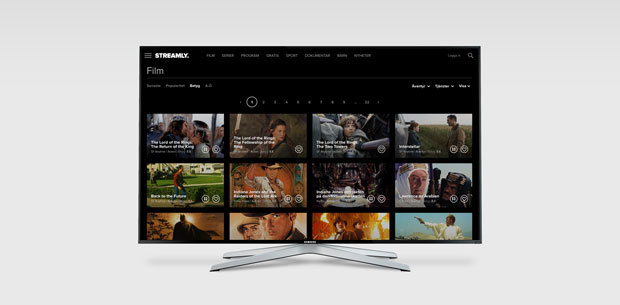 Streamly i TV - Webbapp med alla filmer och serier i streamingtjänster - Limetta Digitalbyrå Streamly i TV - Webbapp med alla filmer och serier i streamingtjänster - Limetta Digitalbyrå