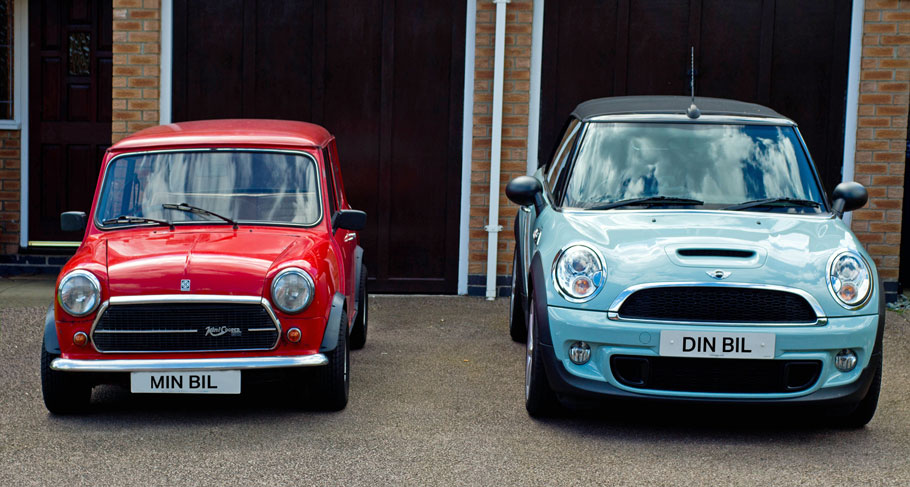 minBil och dinBil är olika objekt som kan använda samma klass som mall  i C#- Limetta Digitalbyrå